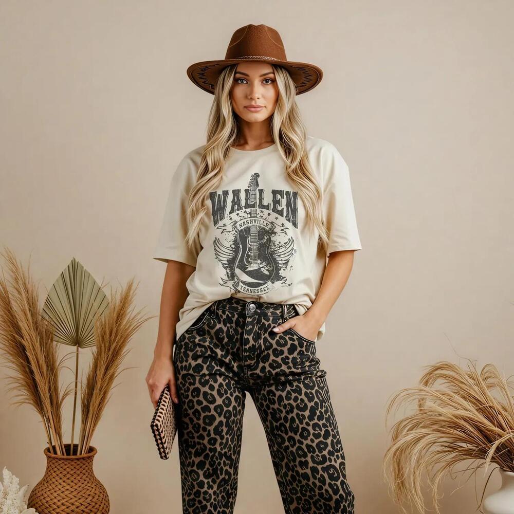 Morgan Wallen Shirt Country Concert Tour Andise Premium Cotton